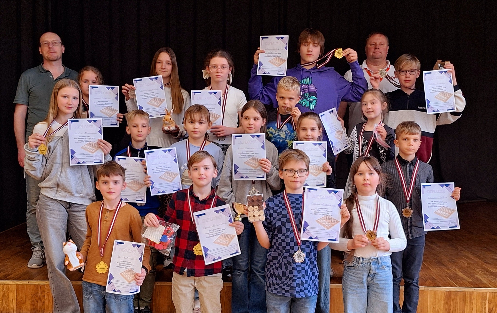 Dambretes čempioni