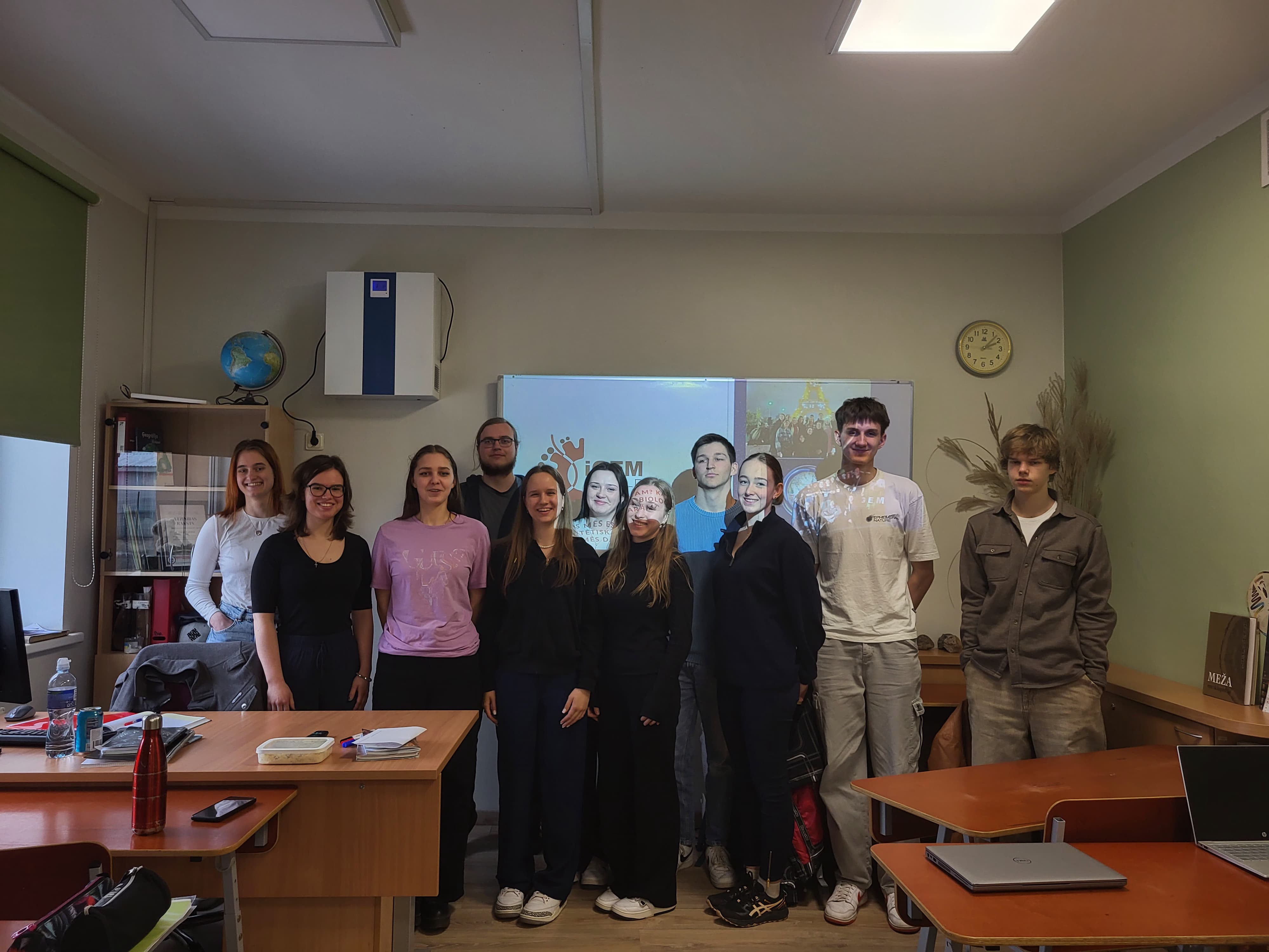 Tikšanās ar LU studentēm