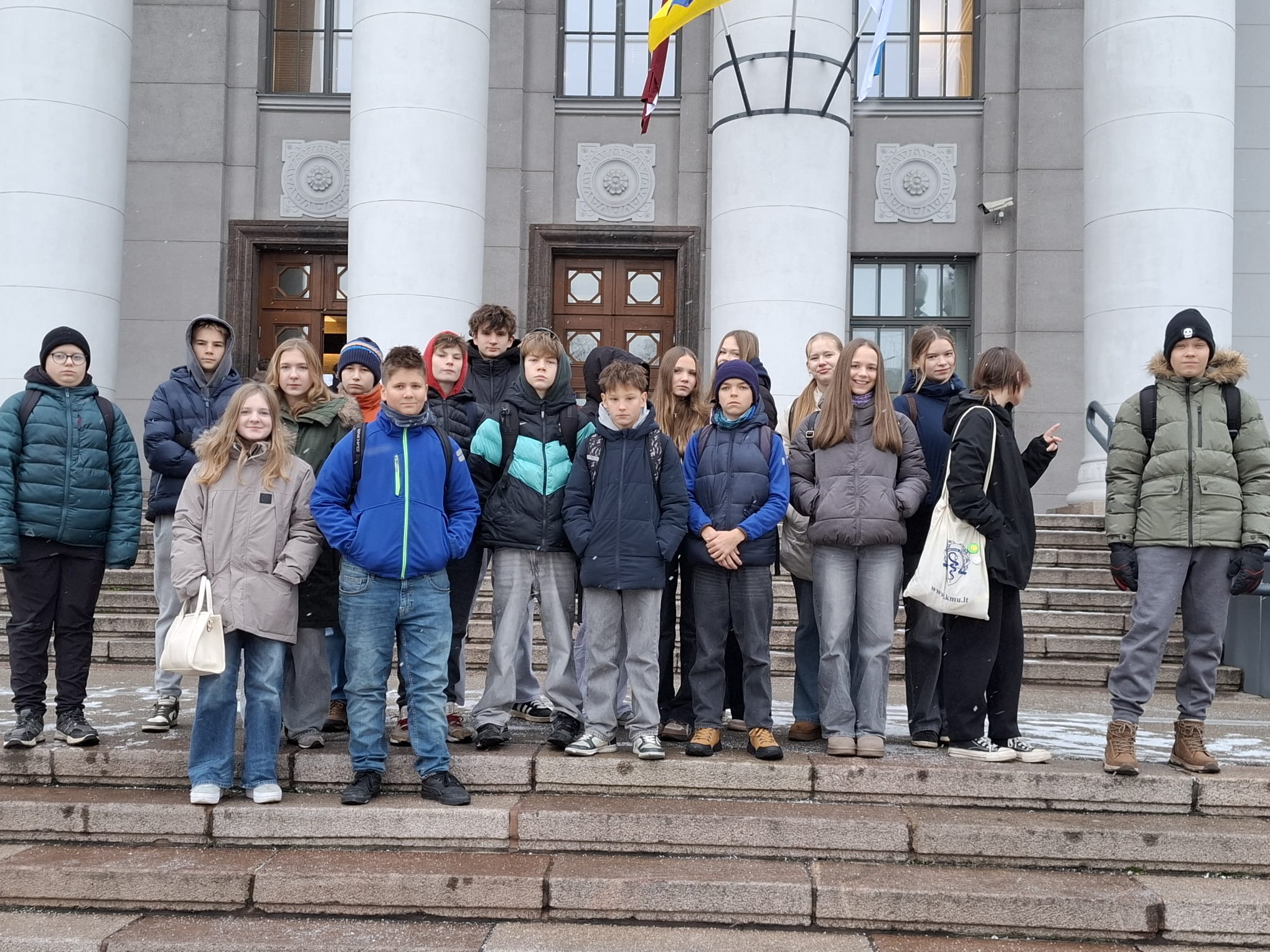 7.d klase ekskursijā